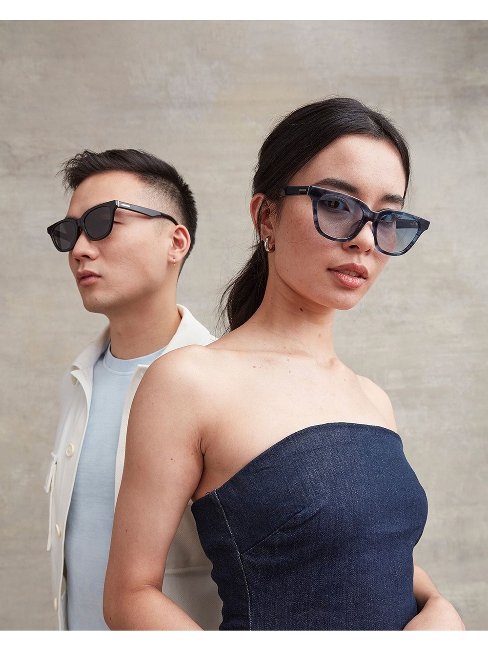 Covry Trix Denim Sunglasses